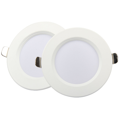 OEM conduzido avaliado 4000K de Downlight do fogo plástico de alumínio redondo de Trimless